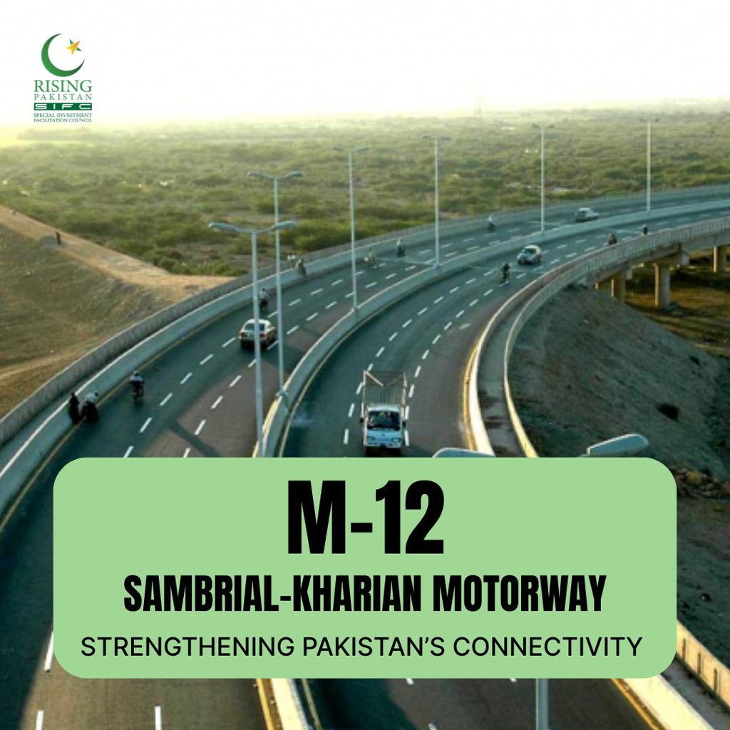 SIFC Revived M-12 Motorway Project